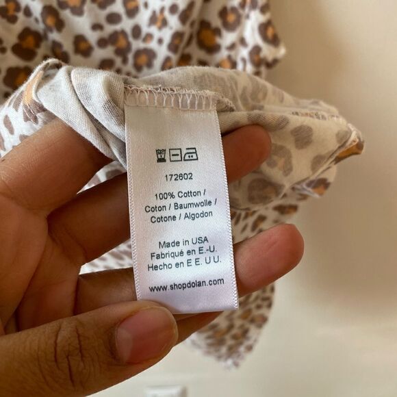 Dolan cheetah crossover back top - Picture 3 of 5